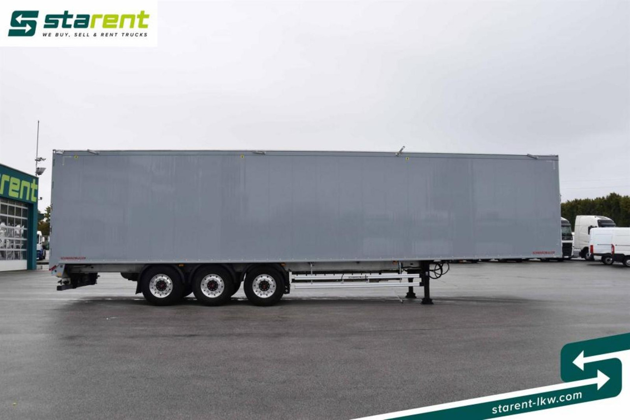 Schwarzmüller Schubbodenauflieger 10mm elektrisches Verdeck 91m³ - Tovorna pohodna polprikolica: slika 4 Schwarzmüller Schubbodenauflieger 10mm elektrisches Verdeck 91m³ - Tovorna pohodna polprikolica: slika 4