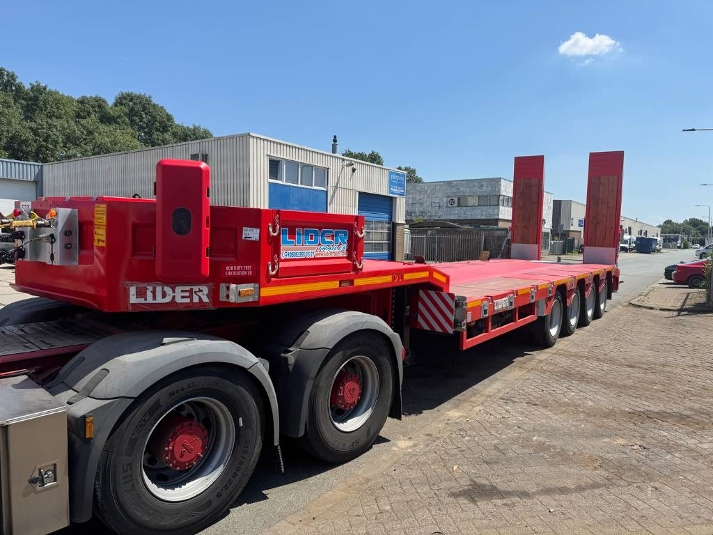 Lider LD07 Low Bed 4 Axle Full Spring 86 Ton Load - Nizko noseča polprikolica: slika 1 Lider LD07 Low Bed 4 Axle Full Spring 86 Ton Load - Nizko noseča polprikolica: slika 1