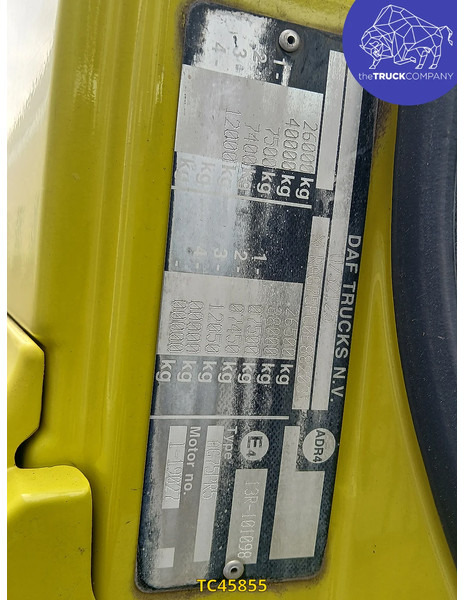 DAF CF 75 310 - Smetarski tovornjak: slika 4 DAF CF 75 310 - Smetarski tovornjak: slika 4