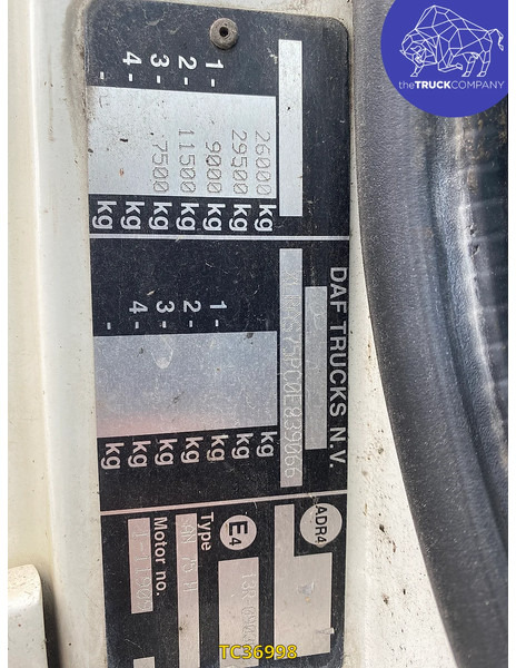 DAF CF 75 310 - Smetarski tovornjak: slika 3 DAF CF 75 310 - Smetarski tovornjak: slika 3