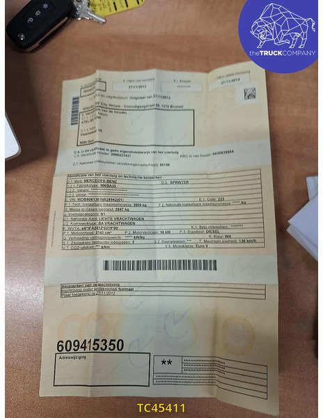 Mercedes-Benz Sprinter 313 CDI BOX + LIFT - Dostavno vozilo z zabojnikom: slika 3 Mercedes-Benz Sprinter 313 CDI BOX + LIFT - Dostavno vozilo z zabojnikom: slika 3