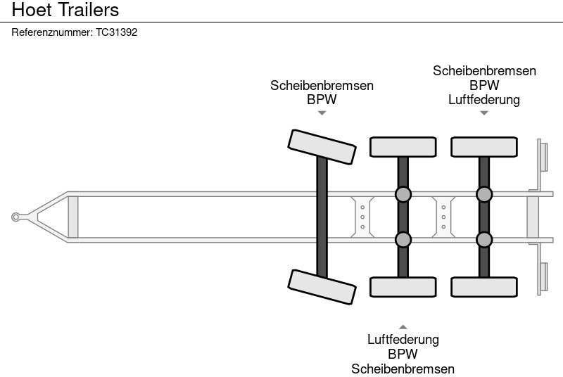 Hoet Trailers - Prikolica: slika 4 Hoet Trailers - Prikolica: slika 4
