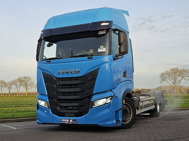 Iveco S-WAY AS260S46 6x2*4 LNG GAS - Kontejnerski tovornjak/ Tovornjak z zamenljivim tovoriščem: slika 1 Iveco S-WAY AS260S46 6x2*4 LNG GAS - Kontejnerski tovornjak/ Tovornjak z zamenljivim tovoriščem: slika 1