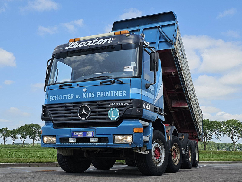 Mercedes-Benz ACTROS 4143 8X4 EPS FULL STEEL - Tovornjak prekucnik: slika 1 Mercedes-Benz ACTROS 4143 8X4 EPS FULL STEEL - Tovornjak prekucnik: slika 1