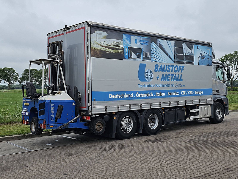 Mercedes-Benz ANTOS 2543 + FORKLIFT PALFINGER - Tovornjak s ponjavo: slika 3 Mercedes-Benz ANTOS 2543 + FORKLIFT PALFINGER - Tovornjak s ponjavo: slika 3