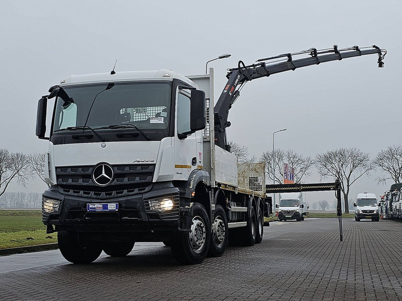 Mercedes-Benz AROCS 3240 HIAB 232ES5 - Tovornjak s kesonom, Tovornjak z dvigalom: slika 1 Mercedes-Benz AROCS 3240 HIAB 232ES5 - Tovornjak s kesonom, Tovornjak z dvigalom: slika 1