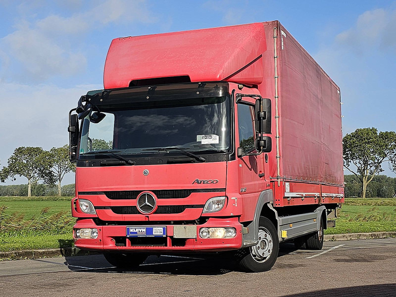 Mercedes-Benz ATEGO 818 MANUAL AIRCO LIFT - Tovornjak s ponjavo: slika 1 Mercedes-Benz ATEGO 818 MANUAL AIRCO LIFT - Tovornjak s ponjavo: slika 1
