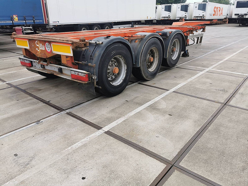 Nooteboom FT 43 03 V lift axle; BPW - Kontejnerska polprikolica/ Polprikolica z zamenljivim tovoriščem: slika 2 Nooteboom FT 43 03 V lift axle; BPW - Kontejnerska polprikolica/ Polprikolica z zamenljivim tovoriščem: slika 2