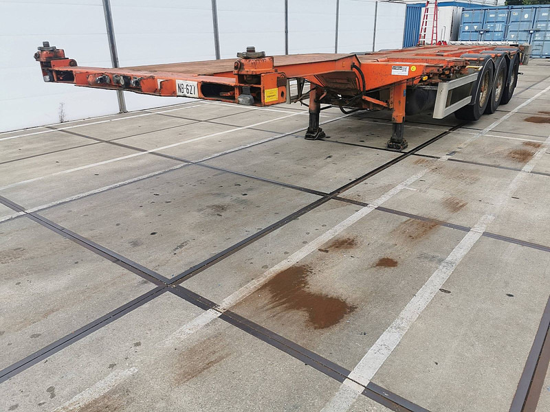 Nooteboom FT 43 03 V lift axle; BPW - Kontejnerska polprikolica/ Polprikolica z zamenljivim tovoriščem: slika 1 Nooteboom FT 43 03 V lift axle; BPW - Kontejnerska polprikolica/ Polprikolica z zamenljivim tovoriščem: slika 1