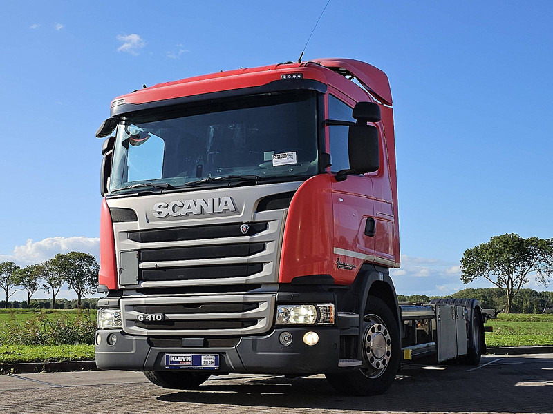 Scania G410 4X2 RETARDER WB550 - Kontejnerski tovornjak/ Tovornjak z zamenljivim tovoriščem: slika 1 Scania G410 4X2 RETARDER WB550 - Kontejnerski tovornjak/ Tovornjak z zamenljivim tovoriščem: slika 1
