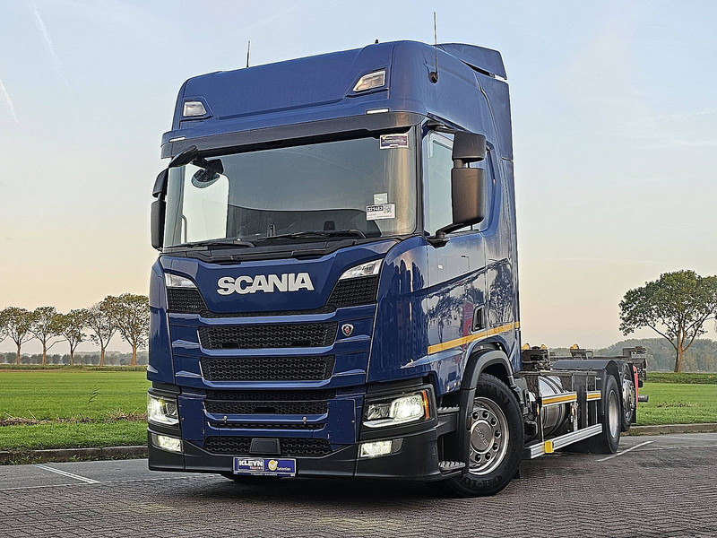 Scania R410 LNG - Kontejnerski tovornjak/ Tovornjak z zamenljivim tovoriščem: slika 1 Scania R410 LNG - Kontejnerski tovornjak/ Tovornjak z zamenljivim tovoriščem: slika 1