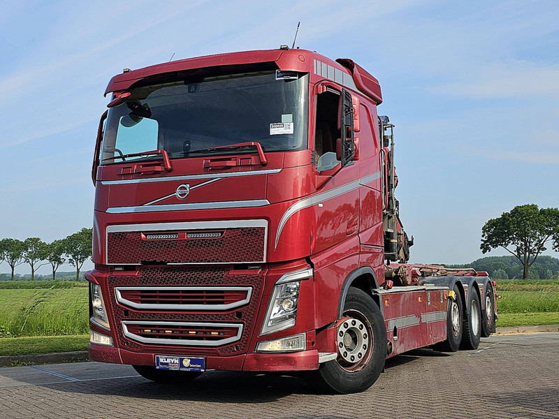 Volvo FH 500 8X2 HMF 1020 CRANE - Tovornjak - kabelski sistem, Tovornjak z dvigalom: slika 1 Volvo FH 500 8X2 HMF 1020 CRANE - Tovornjak - kabelski sistem, Tovornjak z dvigalom: slika 1