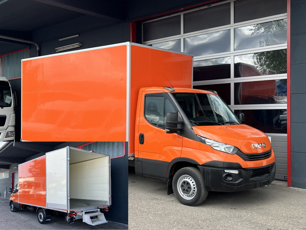 Iveco Daily 35S14 MAXI 4,35m Portaltüren Klima Kamera - Dostavno vozilo z zabojnikom: slika 1 Iveco Daily 35S14 MAXI 4,35m Portaltüren Klima Kamera - Dostavno vozilo z zabojnikom: slika 1
