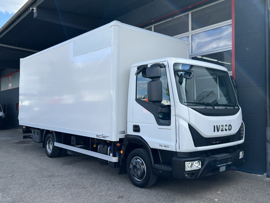 Iveco EuroCargo ML75E16 Klima 6,05m Koffer+LBW 102.tkm - Dostavno vozilo z zabojnikom: slika 1 Iveco EuroCargo ML75E16 Klima 6,05m Koffer+LBW 102.tkm - Dostavno vozilo z zabojnikom: slika 1