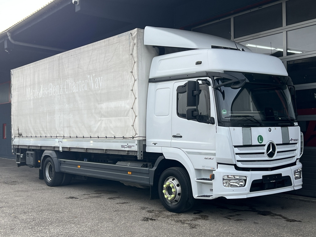Mercedes-Benz Atego 1230 Klima ACC Schlafkabine 7,2m P+P LBW - Tovornjak s ponjavo: slika 1 Mercedes-Benz Atego 1230 Klima ACC Schlafkabine 7,2m P+P LBW - Tovornjak s ponjavo: slika 1