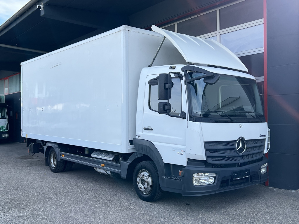 Mercedes-Benz Atego 818 Klima AHK 6,05m Koffer LBW Tempomat - Dostavno vozilo z zabojnikom: slika 1 Mercedes-Benz Atego 818 Klima AHK 6,05m Koffer LBW Tempomat - Dostavno vozilo z zabojnikom: slika 1