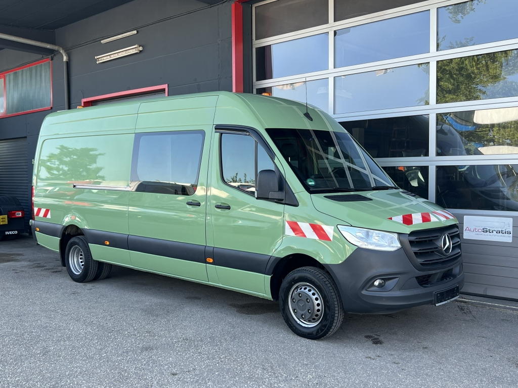 Mercedes-Benz Sprinter 516 CDI MAXI Euro6d MIXTO 5-Sitzer AHK - Furgon, Dostavno vozilo z dvojno kabino: slika 1 Mercedes-Benz Sprinter 516 CDI MAXI Euro6d MIXTO 5-Sitzer AHK - Furgon, Dostavno vozilo z dvojno kabino: slika 1