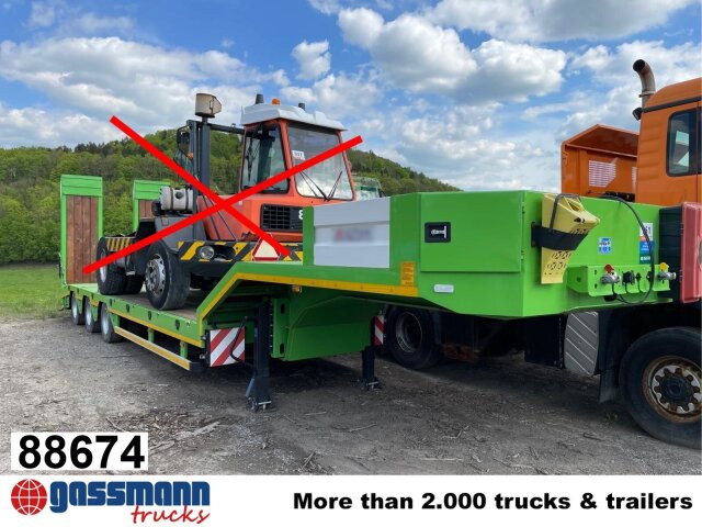 ALPSAN 56t, hydr. Rampen, Verbr. auf 3m - Nizko noseča polprikolica: slika 1 ALPSAN 56t, hydr. Rampen, Verbr. auf 3m - Nizko noseča polprikolica: slika 1