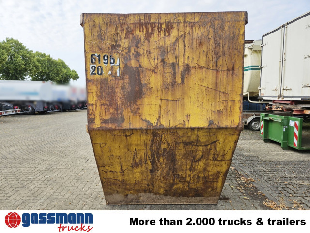 Samonakladalni kontejner Absetzcontainer ca. 17m³ offen mit: slika 8 Samonakladalni kontejner Absetzcontainer ca. 17m³ offen mit: slika 8