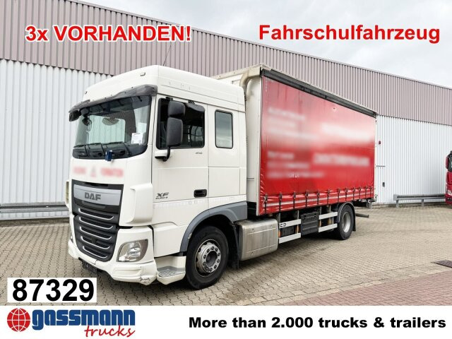 DAF XF 410 FA 4x2, Fahrschule, 2x AHK, 6 Sitze - Tovornjak s kesonom: slika 1 DAF XF 410 FA 4x2, Fahrschule, 2x AHK, 6 Sitze - Tovornjak s kesonom: slika 1