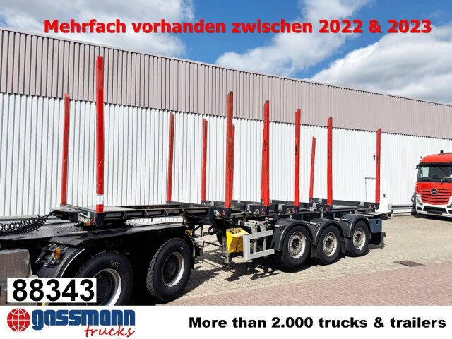 Doll LOGO H3L-14XL, Liftachse, Nachlauflenkachse, - Polprikolica za prevoz lesa: slika 1 Doll LOGO H3L-14XL, Liftachse, Nachlauflenkachse, - Polprikolica za prevoz lesa: slika 1