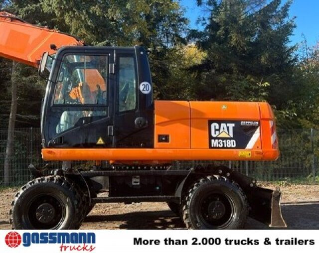 CAT M318D Mobilbagger - Gradbeni stroj: slika 3 CAT M318D Mobilbagger - Gradbeni stroj: slika 3