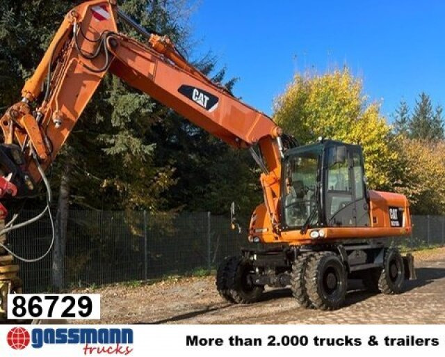 CAT M318D Mobilbagger - Gradbeni stroj: slika 1 CAT M318D Mobilbagger - Gradbeni stroj: slika 1