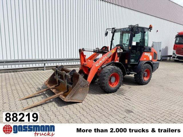 Kubota R065 4x4, Palettengabel, ca. 1.733 Betr.-Std. - Gradbeni stroj: slika 1 Kubota R065 4x4, Palettengabel, ca. 1.733 Betr.-Std. - Gradbeni stroj: slika 1