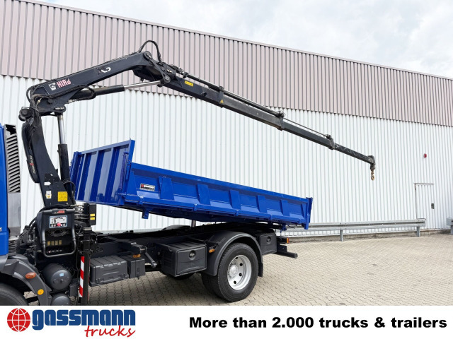 Iveco EuroCargo ML120E28K 4x2 mit Kran Hiab XS088 ES-3 - Tovornjak prekucnik, Tovornjak z dvigalom: slika 2 Iveco EuroCargo ML120E28K 4x2 mit Kran Hiab XS088 ES-3 - Tovornjak prekucnik, Tovornjak z dvigalom: slika 2