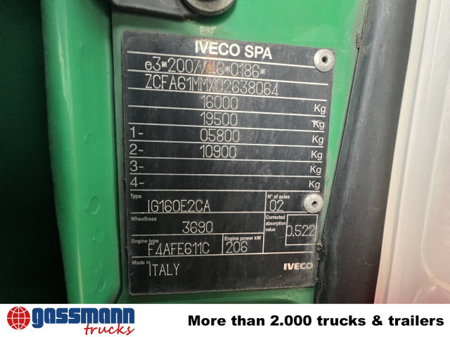 Iveco EuroCargo ML160E28 4x2 mit Kran Hiab XS 088 ES-2 - Tovornjak prekucnik, Tovornjak z dvigalom: slika 5 Iveco EuroCargo ML160E28 4x2 mit Kran Hiab XS 088 ES-2 - Tovornjak prekucnik, Tovornjak z dvigalom: slika 5