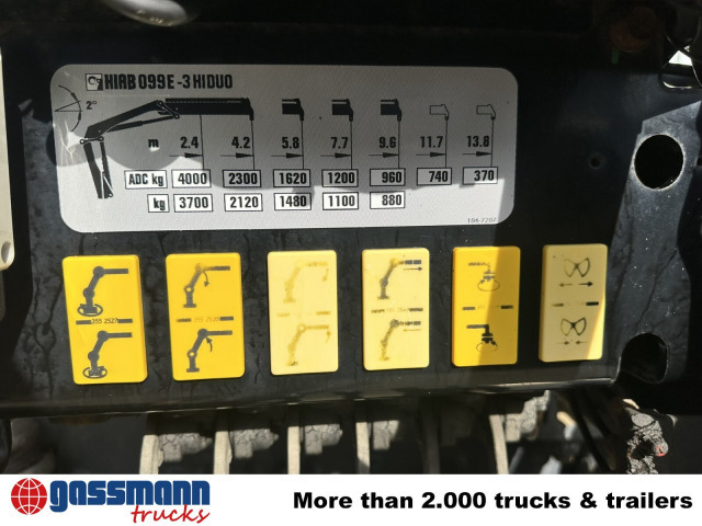 Iveco EuroCargo ML160E28 4x2 mit Kran Hiab XS099E-3 - Tovornjak prekucnik, Tovornjak z dvigalom: slika 4 Iveco EuroCargo ML160E28 4x2 mit Kran Hiab XS099E-3 - Tovornjak prekucnik, Tovornjak z dvigalom: slika 4