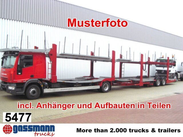Iveco EuroCargo ML160E32 4x2 mit Teilen für Anhänger - Tovornjak avtotransporter: slika 1 Iveco EuroCargo ML160E32 4x2 mit Teilen für Anhänger - Tovornjak avtotransporter: slika 1