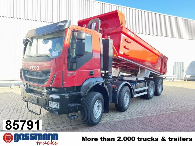 Iveco Trakker AD410T50 8x4, Stahlmulde ca. 16m³, - Tovornjak prekucnik: slika 1 Iveco Trakker AD410T50 8x4, Stahlmulde ca. 16m³, - Tovornjak prekucnik: slika 1
