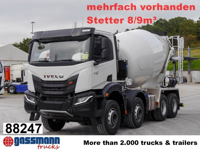 Iveco X-Way AD360X40BZ 8x4, Stetter 8/9m³ - Avtomešalec: slika 1 Iveco X-Way AD360X40BZ 8x4, Stetter 8/9m³ - Avtomešalec: slika 1