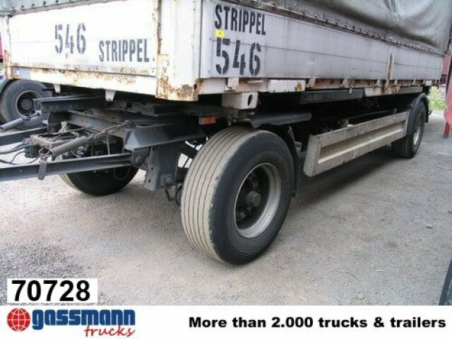 Krone AZW 18 - Kontejnerska prikolica/ Prikolica z zamenljivim tovoriščem: slika 1 Krone AZW 18 - Kontejnerska prikolica/ Prikolica z zamenljivim tovoriščem: slika 1