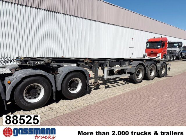 Lag 0-3-39 CD Containerchassis, 20ft und 30ft, ADR - Kontejnerska polprikolica/ Polprikolica z zamenljivim tovoriščem: slika 1 Lag 0-3-39 CD Containerchassis, 20ft und 30ft, ADR - Kontejnerska polprikolica/ Polprikolica z zamenljivim tovoriščem: slika 1