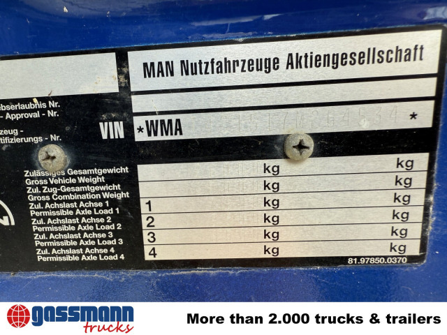 MAN 27.403 6x6 BB, EX-THW - Tovornjak-šasija: slika 3 MAN 27.403 6x6 BB, EX-THW - Tovornjak-šasija: slika 3
