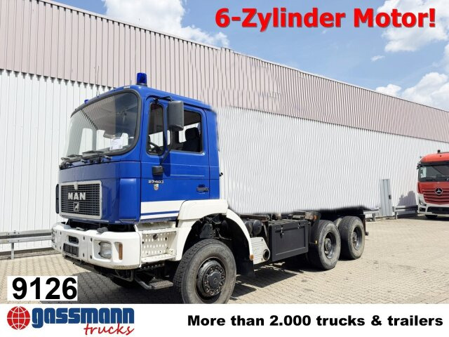 MAN 27.403 6x6 BB, EX-THW - Tovornjak-šasija: slika 1 MAN 27.403 6x6 BB, EX-THW - Tovornjak-šasija: slika 1