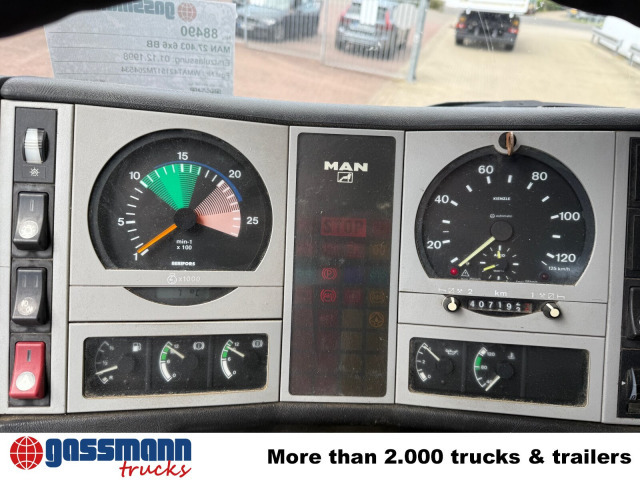 MAN 27.403 6x6 BB, EX-THW - Tovornjak prekucnik: slika 4 MAN 27.403 6x6 BB, EX-THW - Tovornjak prekucnik: slika 4