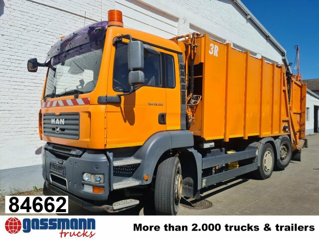 MAN TGA 28.320 6X2-4 BL, Lenkachse, Schörling - Smetarski tovornjak: slika 1 MAN TGA 28.320 6X2-4 BL, Lenkachse, Schörling - Smetarski tovornjak: slika 1