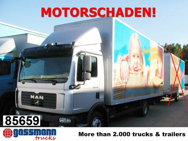 MAN TGL 8.210 4X2 BL mit LBW MBB, MOTORSCHADEN! - Tovornjak zabojnik: slika 1 MAN TGL 8.210 4X2 BL mit LBW MBB, MOTORSCHADEN! - Tovornjak zabojnik: slika 1