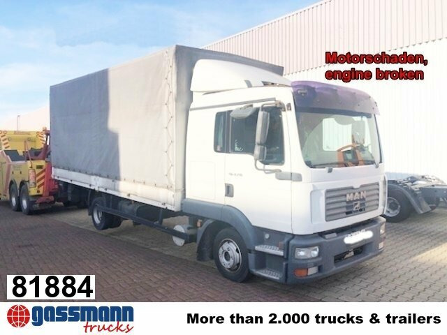 MAN TGL 8.210 BL 4x2 mit LBW, Motorschaden! - Tovornjak s kesonom: slika 1 MAN TGL 8.210 BL 4x2 mit LBW, Motorschaden! - Tovornjak s kesonom: slika 1