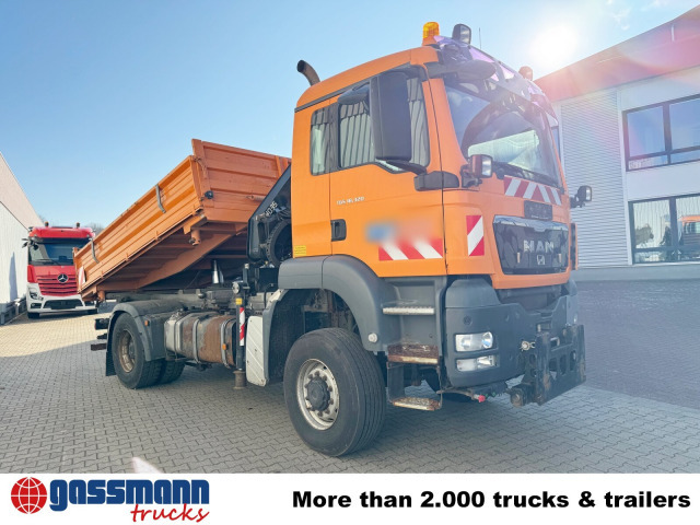 Tovornjak prekucnik, Tovornjak z dvigalom MAN TGS 18.320 4x4 BL, Wechselsystem,: slika 9