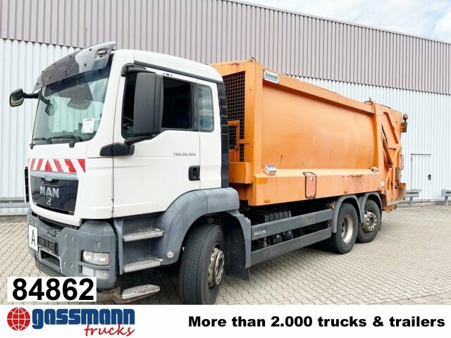 MAN TGS 26.320/400 6x2-4 BL, Lift-/Lenkachse, Heil - Smetarski tovornjak: slika 1 MAN TGS 26.320/400 6x2-4 BL, Lift-/Lenkachse, Heil - Smetarski tovornjak: slika 1