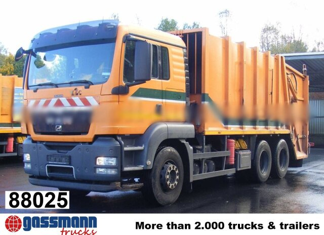 MAN TGS 26.400 6X4 BL, Haller x2c - Smetarski tovornjak: slika 1 MAN TGS 26.400 6X4 BL, Haller x2c - Smetarski tovornjak: slika 1