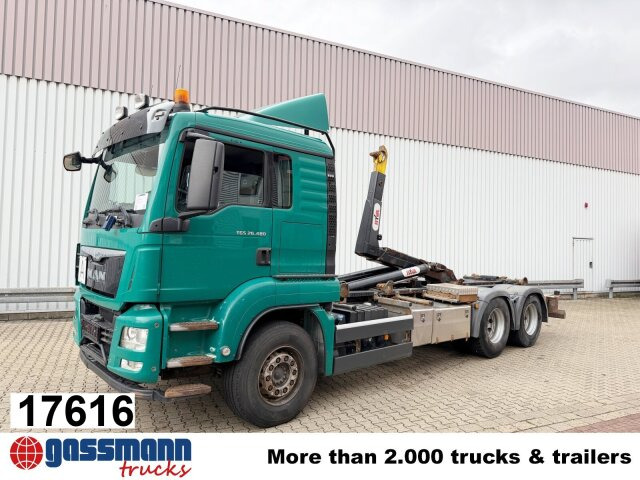 MAN TGS 26.480 6x4 BL, Motorabtrieb, Navi, Intarder, - Kotalni prekucni tovornjak: slika 1 MAN TGS 26.480 6x4 BL, Motorabtrieb, Navi, Intarder, - Kotalni prekucni tovornjak: slika 1