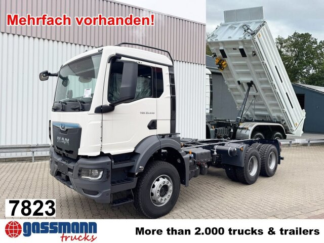 MAN TGS 33.440 6x4 BB, Alu-Bordwände, mehrfach - Tovornjak prekucnik: slika 1 MAN TGS 33.440 6x4 BB, Alu-Bordwände, mehrfach - Tovornjak prekucnik: slika 1