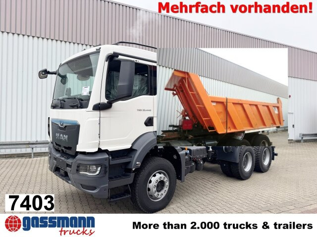 MAN TGS 33.440 BB 6x4, Stahlmulde 12-16m³ - Demper: slika 1 MAN TGS 33.440 BB 6x4, Stahlmulde 12-16m³ - Demper: slika 1