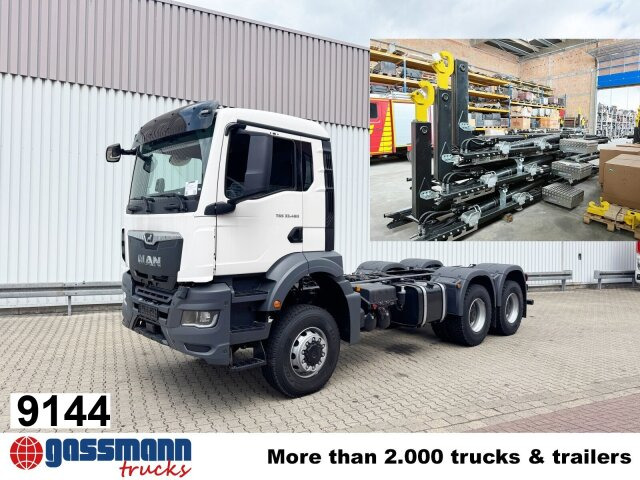 MAN TGS 33.480 6x6 BB CH, Hohe Bauart, Nebenantrieb - Kotalni prekucni tovornjak: slika 1 MAN TGS 33.480 6x6 BB CH, Hohe Bauart, Nebenantrieb - Kotalni prekucni tovornjak: slika 1