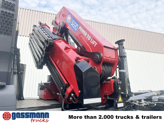 MAN TGS 35.480 8X4 BL, Intarder, Kran HMF 3220-K6, - Kotalni prekucni tovornjak, Tovornjak z dvigalom: slika 3 MAN TGS 35.480 8X4 BL, Intarder, Kran HMF 3220-K6, - Kotalni prekucni tovornjak, Tovornjak z dvigalom: slika 3